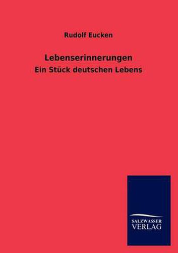 Cover image for Lebenserinnerungen