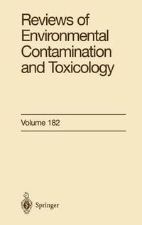 Cover image for Reviews of Environmental Contamination and Toxicology