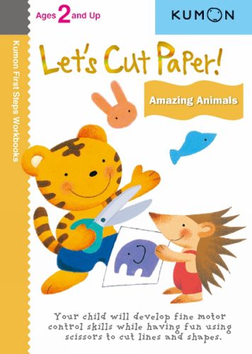 Cover image for Let's Cut Paper! Amazing Animals