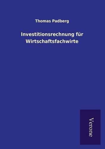 Cover image for Investitionsrechnung fur Wirtschaftsfachwirte