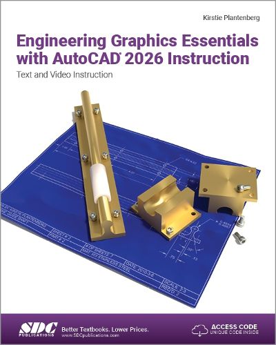 Cover image for Engineering Graphics Essentials with AutoCAD 2026 Instruction