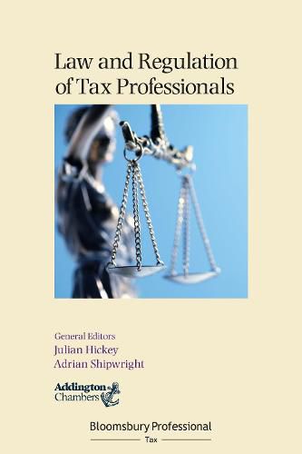 Cover image for Law and Regulation of Tax Professionals