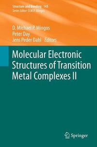 Cover image for Molecular Electronic Structures of Transition Metal Complexes II