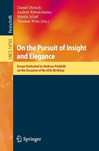 Cover image for On the Pursuit of Insight and Elegance
