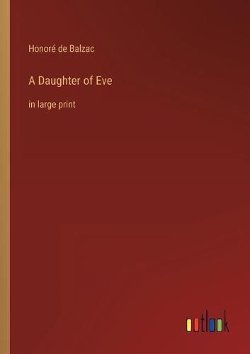 Cover image for A Daughter of Eve