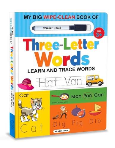 My Big Wipe and Clean Book of Three Letter Words for Kids