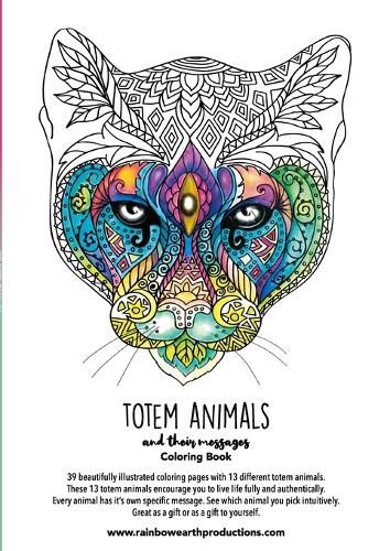 Cover image for Totem Animals Coloring Book