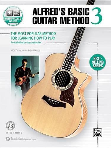 Cover image for Alfreds Basic Guitar 3rd Ed