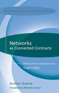 Cover image for Networks as Connected Contracts: Edited with an Introduction by Hugh Collins