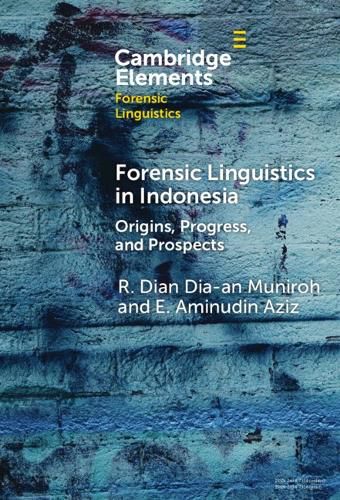 Cover image for Forensic Linguistics in Indonesia