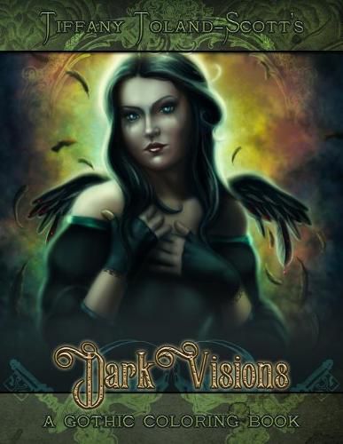 Cover image for Dark Visions Coloring Book