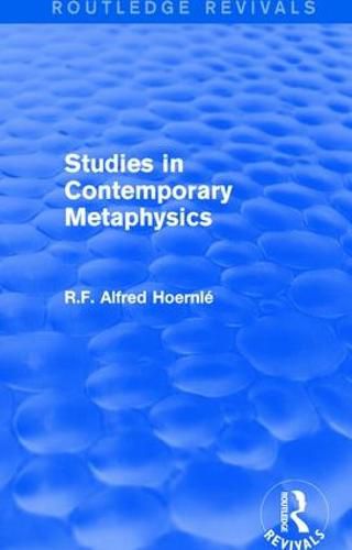 Cover image for Studies in Contemporary Metaphysics