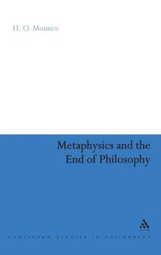 Cover image for Metaphysics and the End of Philosophy
