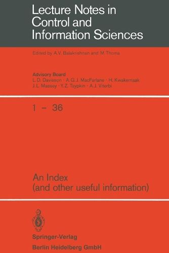 Cover image for An Index