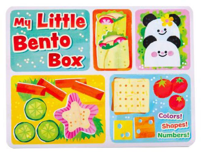 Cover image for My Little Bento Box: Colors, Shapes, Numbers: (Counting Books for Kids, Colors Books for Kids, Educational Board Books, Pop Culture Books for Kids)