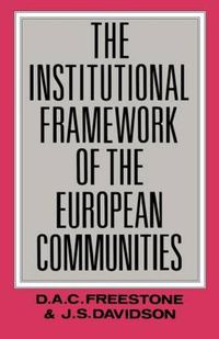 Cover image for The Institutional Framework of the European Communities