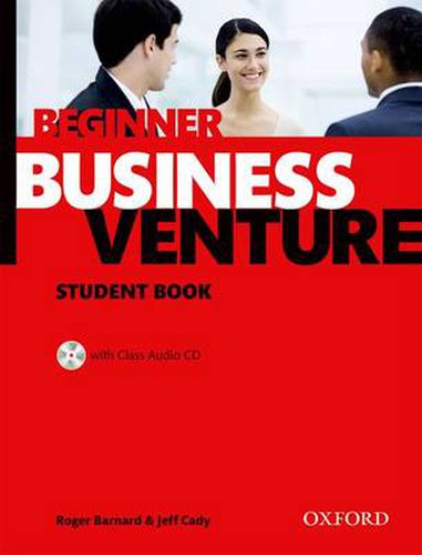 Cover image for Business Venture: Beginner: Student's Book Pack (Student's Book + CD)