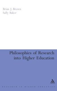 Cover image for Philosophies of Research into Higher Education