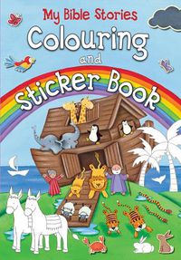 Cover image for My Bible Stories Colouring and Sticker Book