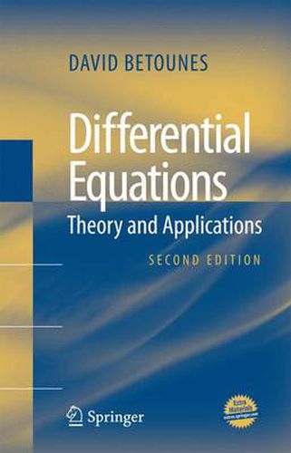 Cover image for Differential Equations: Theory and Applications