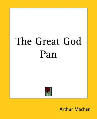 Cover image for The Great God Pan