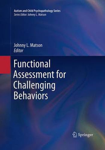 Cover image for Functional Assessment for Challenging Behaviors