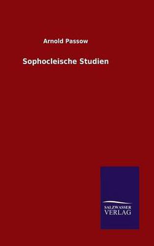 Cover image for Sophocleische Studien