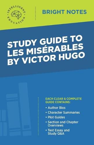 Cover image for Study Guide to Les Miserables by Victor Hugo