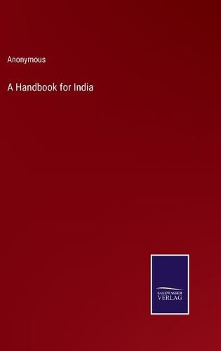 Cover image for A Handbook for India