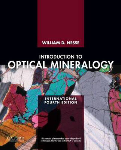 Cover image for Introduction to Optical Mineralogy