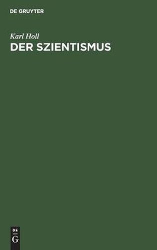 Cover image for Der Szientismus