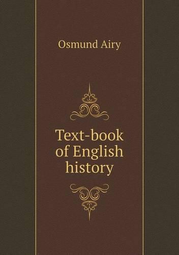 Text-book of English history