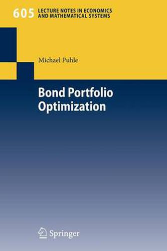 Cover image for Bond Portfolio Optimization