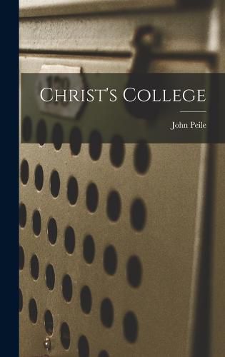 Cover image for Christ's College