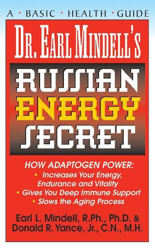 Cover image for Dr.Earl Mindell's Russian Energy Secret