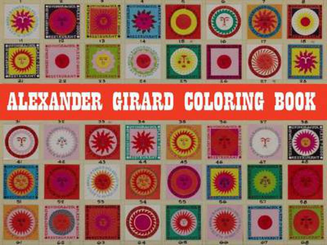 Cover image for Alexander Girard Coloring Book