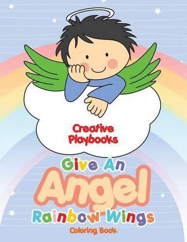 Give an Angel Rainbow Wings Coloring Book