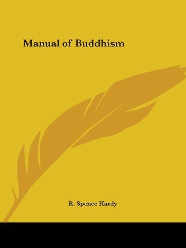 Cover image for Manual of Buddhism (1853)