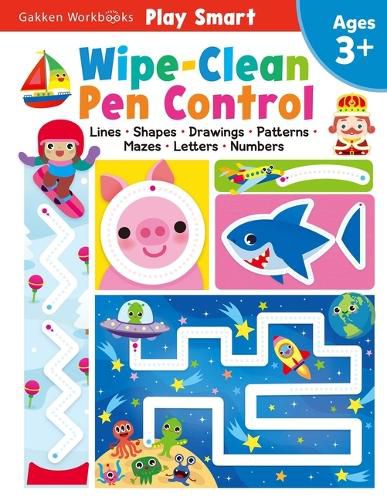 PLAY SMART WIPE CLEAN PEN CONTROL AGES 3