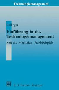 Cover image for Einfuhrung in das Technologiemanagement