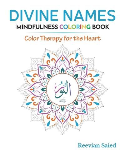 Cover image for Divine Names Mindfulness Coloring Book: Color Therapy for the Heart