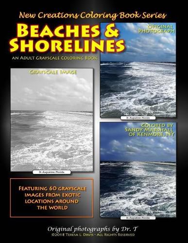 Cover image for New Creations Coloring Book Series: Beaches & Shorelines