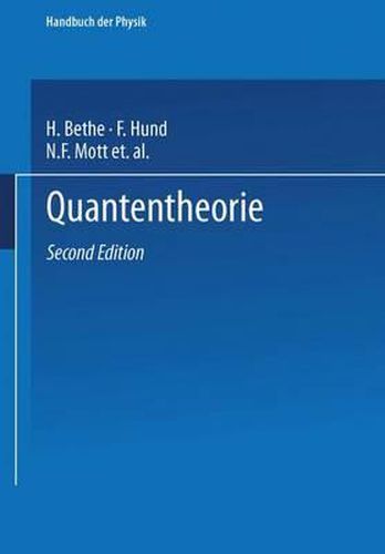 Cover image for Quantentheorie