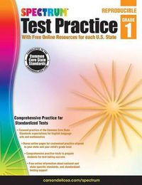 Cover image for Spectrum Test Practice, Grade 1