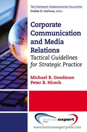 Cover image for Corporate Communication and Media Relations