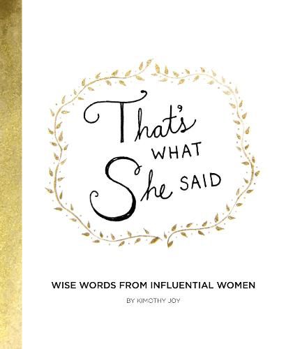 Cover image for That's What She Said