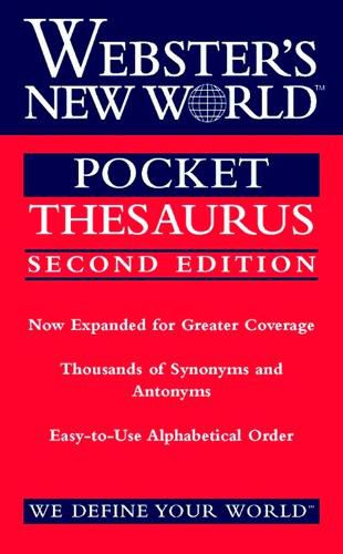 Cover image for Webster's New World Pocket Thesaurus, Second Edition