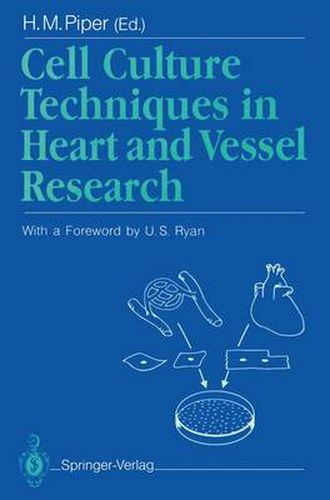 Cover image for Cell Culture Techniques in Heart and Vessel Research