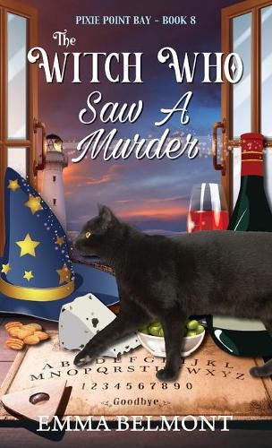 Cover image for The Witch Who Saw A Murder (Pixie Point Bay Book 8): A Cozy Witch Mystery