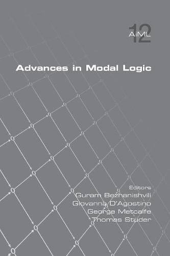 Cover image for Advances in Modal Logic, Volume 12